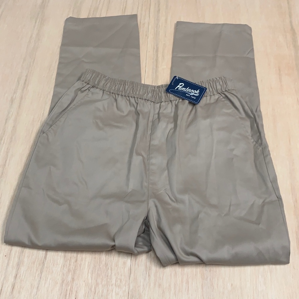 NWT PEMBROOK comfort collection men pants large